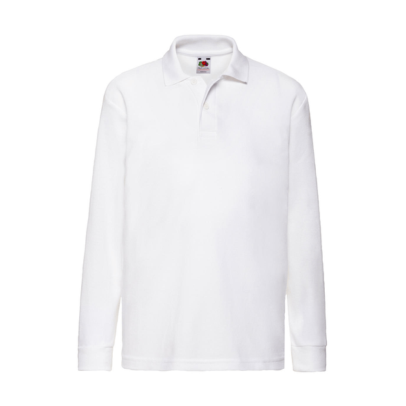 Fruit of the Loom | Polo Shirt Child 65/35 long sleeve